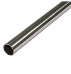 AMIG 21308  
 Tubo redondo acero inox 18/8  
 Ø20 mm  
 Acero inoxidable 18/8  
 Brillo