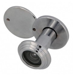 AMIG 21360  
 Mirilla para puerta anti-fuego 30 UL  
 Ø14 35-55 mm  
 Acero  
 Cromado brillo