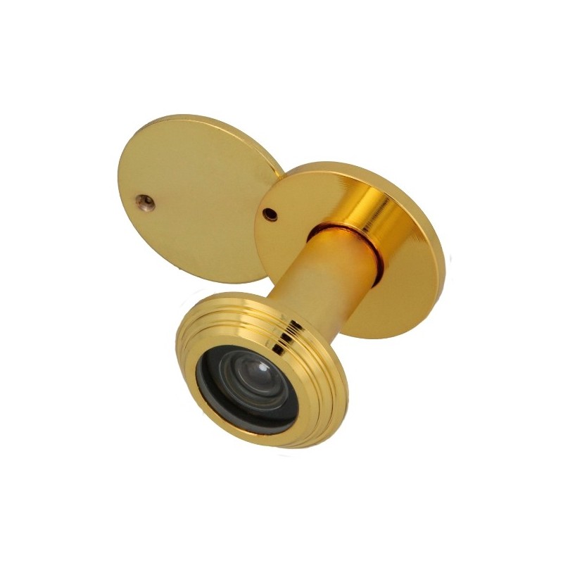 AMIG 21362  
 Mirilla para puerta anti-fuego 30 UL  
 Ø14 35-55 mm  
 Acero  
 Latonado barnizado
