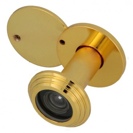 AMIG 21362  
 Mirilla para puerta anti-fuego 30 UL  
 Ø14 35-55 mm  
 Acero  
 Latonado barnizado