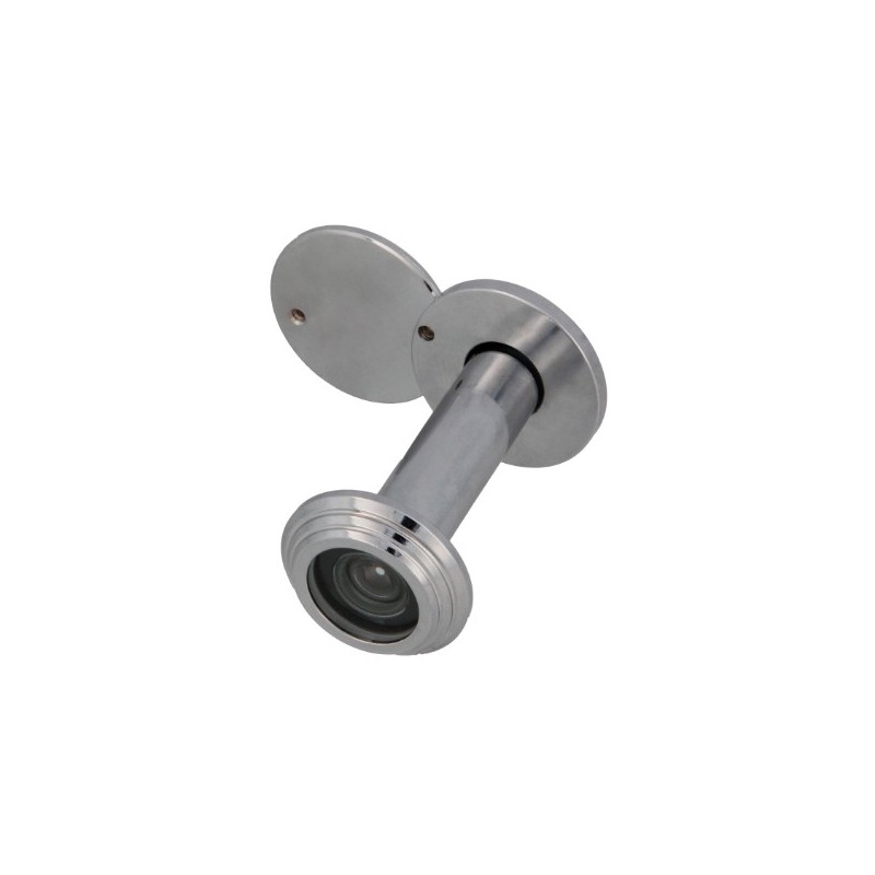 AMIG 21363  
 Mirilla para puerta anti-fuego 50 UL  
 Ø14 55-80 mm  
 Acero  
 Cromado brillo
