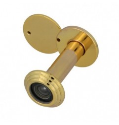 AMIG 21365  
 Mirilla para puerta anti-fuego 50 UL  
 Ø14 55-80 mm  
 Acero  
 Latonado barnizado