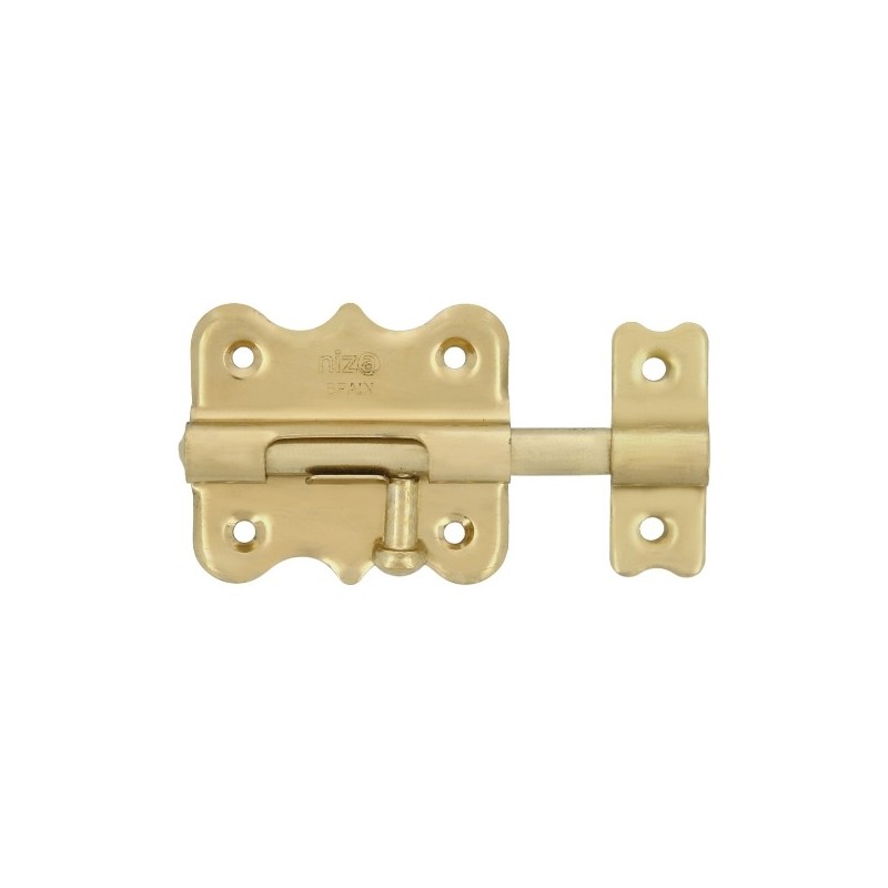 NIZA 21372  
 Pasador 284 NIZA  
 50 mm  
 Acero  
 Latonado barnizado