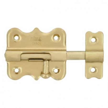 NIZA 21372  
 Pasador 284 NIZA  
 50 mm  
 Acero  
 Latonado barnizado