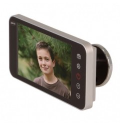 AMIG 21377  
 Mirilla digital DWR 4.0  
 4''  
 Plata