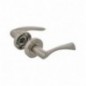 AMIG 21385  
 Manilla con roseta ALBA-RZ  
 Ø52 mm  
 Zamak  
 Cromado mate