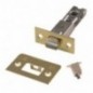 AMIG 2149  
 Picaporte 7  
 70 mm  
 Acero  
 Latonado barnizado