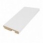 AMIG 21614  
 Rodapié de MDF y melamina  
 70 x 10 mm  
 MDF  
 Prelacado blanco
