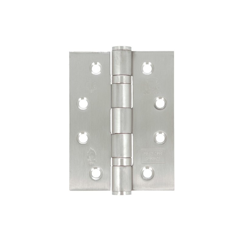 AMIG 21628  
 Bisagra 2012 CE  
 4'' x 3,5'' (101 x 89 x 3 mm)  
 Acero inoxidable 18/8  
 Mate