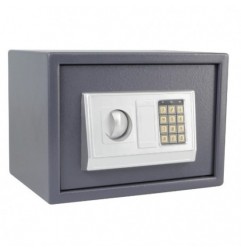 AMIG 21629   Caja fuerte TENAZ   230 x 170 x 170 mm   Acero   Gris