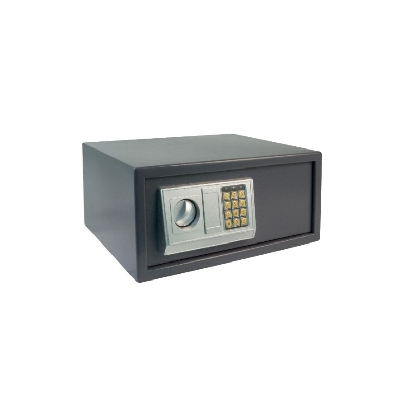 AMIG 21630   Caja fuerte TENAZ   430 x 350 x 200 mm   Acero   Gris