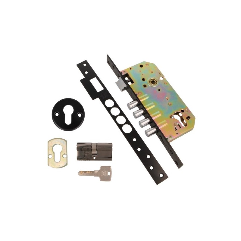 AMIG 21635  
 Cerradura 120  
 50/85  
 Acero  
 Negro