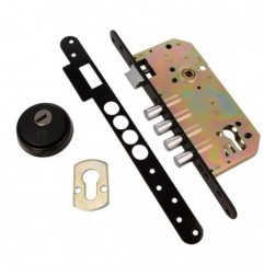 AMIG 21638  
 Cerradura 111  
 50/85  
 Acero  
 Negro