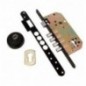 AMIG 21638  
 Cerradura 111  
 50/85  
 Acero  
 Negro