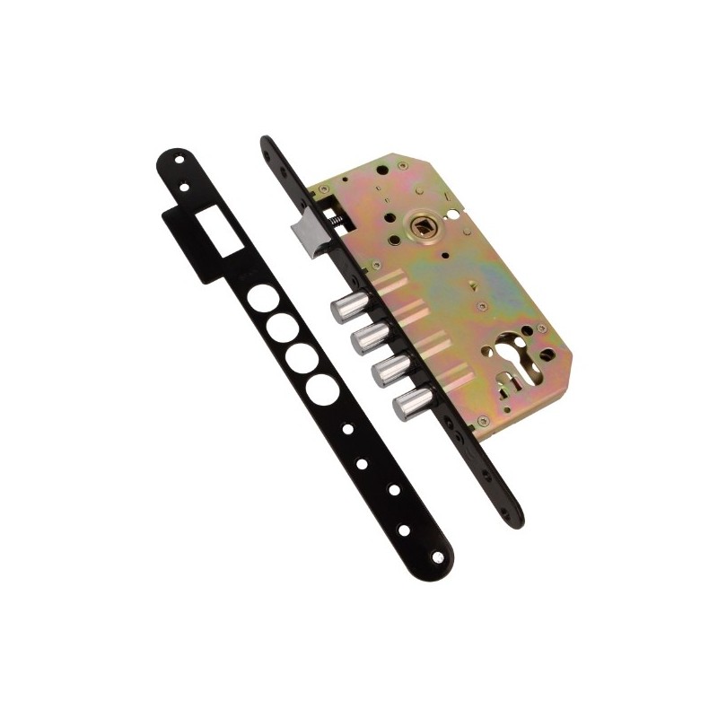 AMIG 21639  
 Cerradura 101 BASE  
 50/85  
 Acero  
 Negro