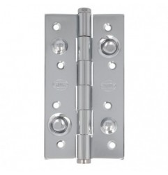 AMIG 21648  
 Bisagra seguridad 565  
 150 x 82 x 3 mm  
 Acero  
 Cromado brillo