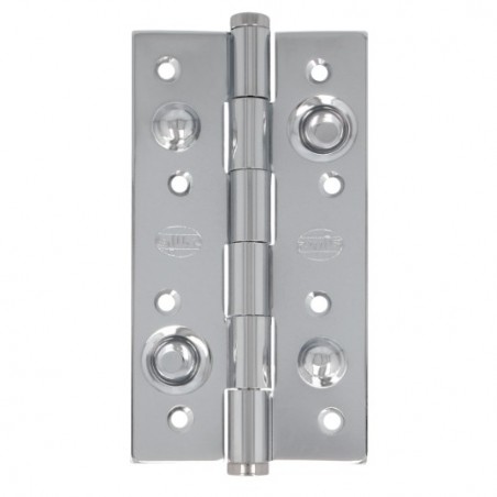 AMIG 21648  
 Bisagra seguridad 565  
 150 x 82 x 3 mm  
 Acero  
 Cromado brillo