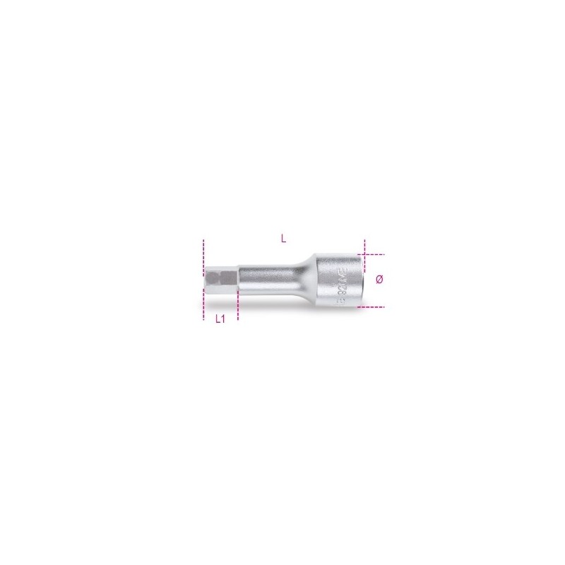 920ME 17 Vaso de 1/2&quot, con punta Allen, cromado