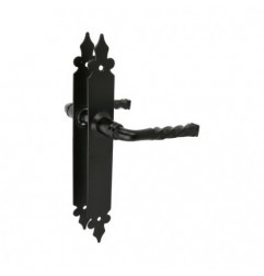 AMIG 21676  
 Manilla con placa 106P  
 270 x 36 mm  
 Placa de acero, Tirador de zamak  
 Negro