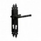 AMIG 21678  
 Manilla con placa 106PB  
 270 x 36 mm  
 Placa de acero, Tirador de zamak  
 Negro