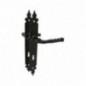 AMIG 21680  
 Manilla con placa 106PG72  
 270 x 36 mm  
 Placa de acero, Tirador de zamak  
 Negro
