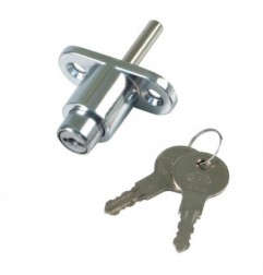 AMIG 21691  
 Cerradura ventana 45  
 53 x 23 mm  
 Cromado brillo