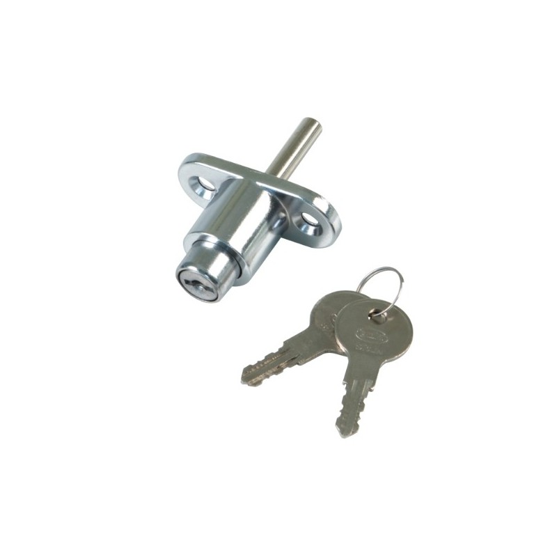AMIG 21691  
 Cerradura ventana 45  
 53 x 23 mm  
 Cromado brillo