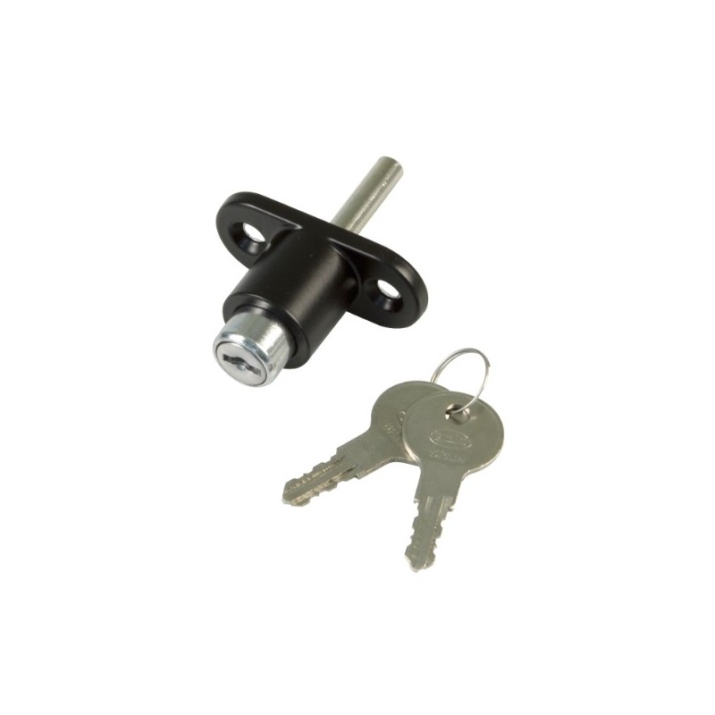 AMIG 21692  
 Cerradura ventana 45  
 53 x 23 mm  
 Negro