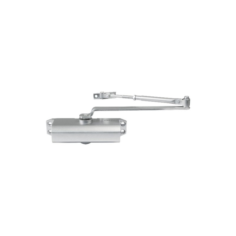 NIZA 21702  
 Cierrapuertas 775 NIZA  
 Fuerza 2/3/4  
 Aluminio  
 Plata
