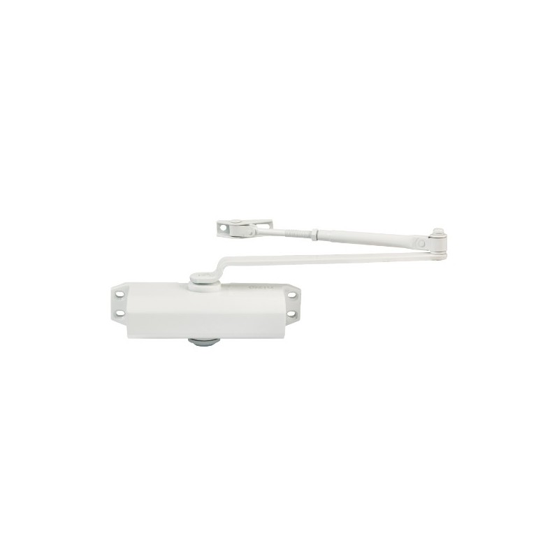 NIZA 21703  
 Cierrapuertas 775 NIZA  
 Fuerza 2/3/4  
 Aluminio  
 Blanco