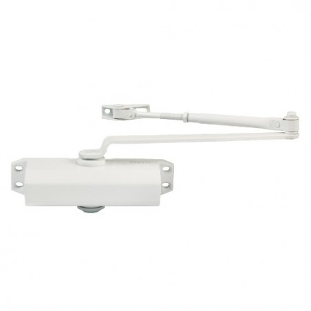 NIZA 21703  
 Cierrapuertas 775 NIZA  
 Fuerza 2/3/4  
 Aluminio  
 Blanco