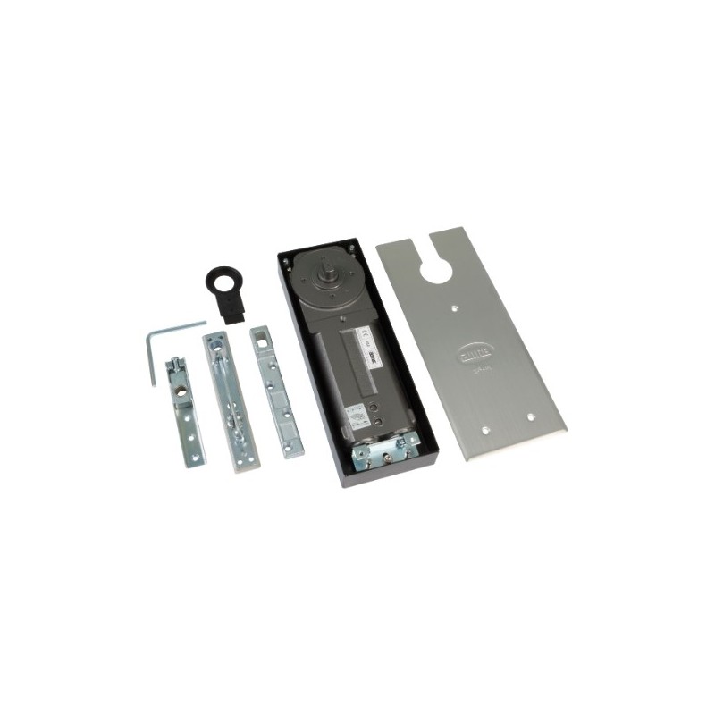 AMIG 21713  
 Cierrapuertas suelo 860  
 Fuerza 3  
 Aluminio  
 Plata