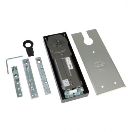 AMIG 21713  
 Cierrapuertas suelo 860  
 Fuerza 3  
 Aluminio  
 Plata