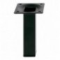 AMIG 21736  
 Pata de mesa 3  
 25 x 25 x 500 mm  
 Acero  
 Negro