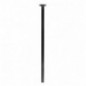 AMIG 21742  
 Pata de mesa 3  
 25 x 25 x 700 mm  
 Acero  
 Negro