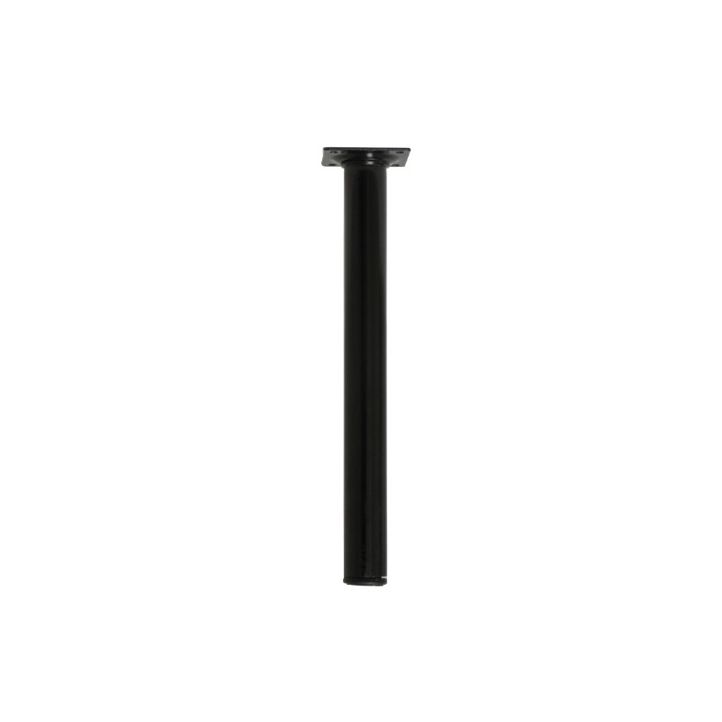 AMIG 21757  
 Pata de mesa 4  
 Ø30 x 300 mm  
 Acero  
 Negro