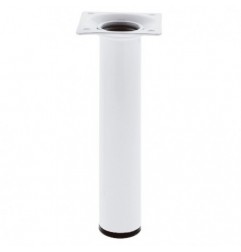 AMIG 21768  
 Pata de mesa 4  
 Ø30 x 600 mm  
 Acero  
 Blanco