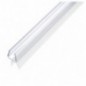 AMIG 21776  
 Junta PVC vierteaguas doble vidrio 241  
 PVC  
 Transparente