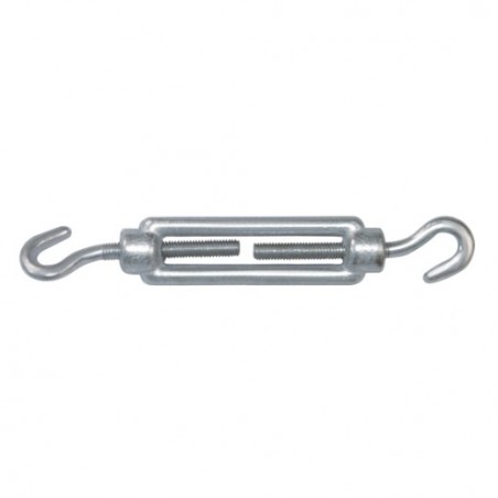 AMIG 21810  
 Tensor gancho-gancho 30120  
 M5 x 70 mm  
 Acero  
 Zincado