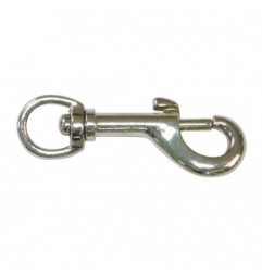 AMIG 21862  
 Mosquetón 30180  
 77 mm  
 Acero  
 Niquelado