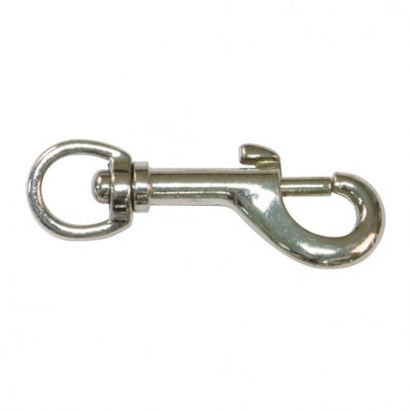 AMIG 21862  
 Mosquetón 30180  
 77 mm  
 Acero  
 Niquelado