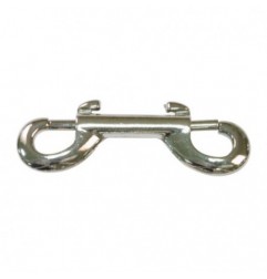 AMIG 21863  
 Mosquetón doble 30185  
 88 mm  
 Acero  
 Niquelado