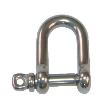 AMIG 21892  
 Grillete recto 30130  
 Ø5 mm  
 Acero inoxidable  
 AISI 316