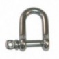 AMIG 21892  
 Grillete recto 30130  
 Ø5 mm  
 Acero inoxidable  
 AISI 316