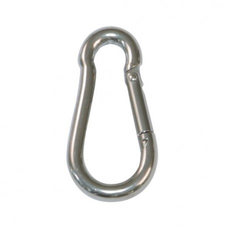 AMIG 21901  
 Mosquetón bombero 30145  
 Ø8 x 80 mm  
 Acero inoxidable  
 AISI 316
