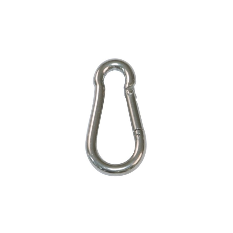 AMIG 21902  
 Mosquetón bombero 30145  
 Ø10 x 100 mm  
 Acero inoxidable  
 AISI 316
