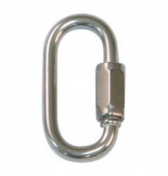 AMIG 21907  
 Eslabón rápido 30160  
 Ø4 x 40 mm  
 Acero inoxidable  
 AISI 316