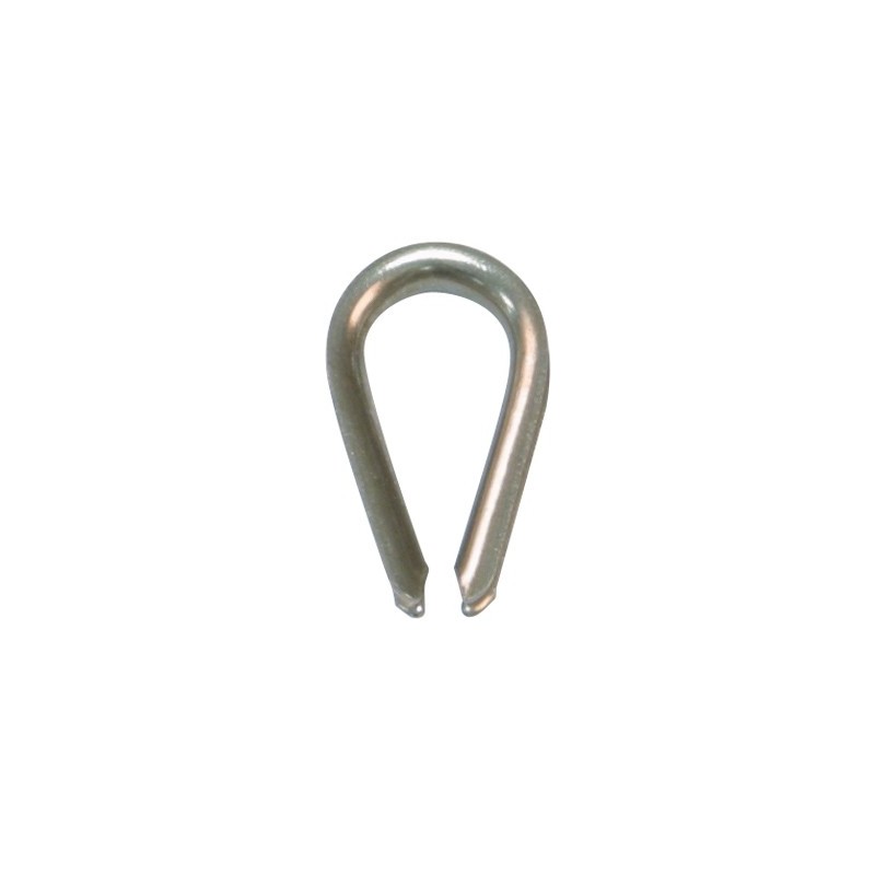 AMIG 21913  
 Guardacabo 30162  
 Ø5/6 mm  
 Acero inoxidable  
 AISI 316