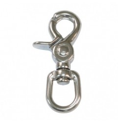 AMIG 21922  
 Mosquetón tijera 30190  
 67 mm  
 Acero inoxidable  
 AISI 316