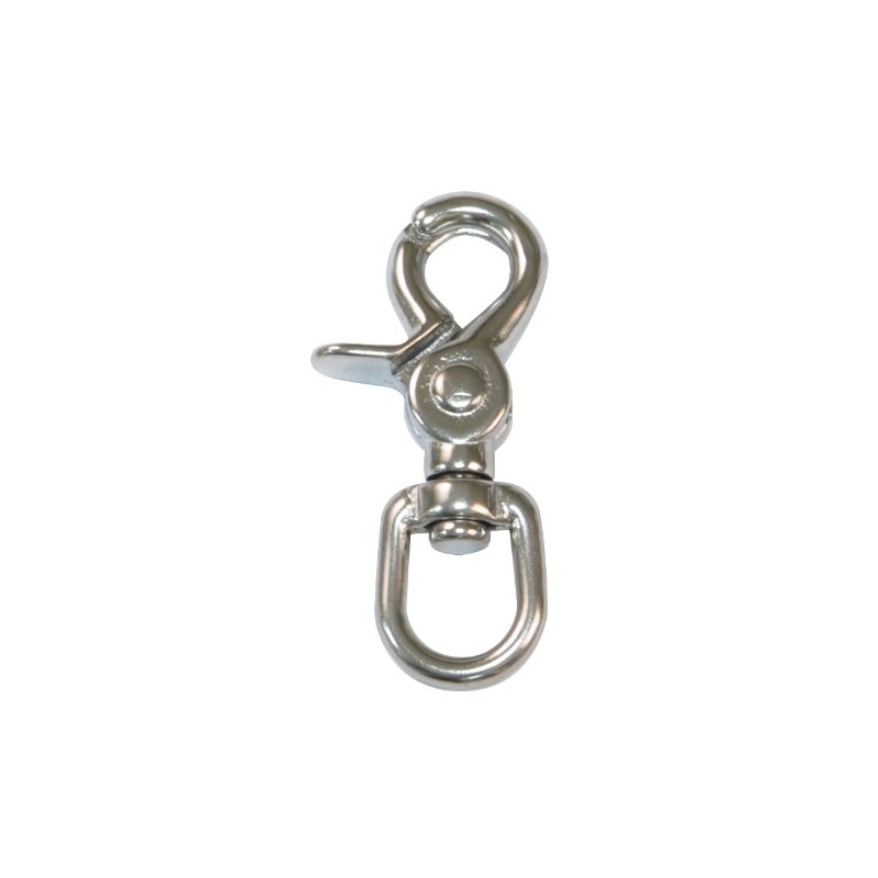 AMIG 21922  
 Mosquetón tijera 30190  
 67 mm  
 Acero inoxidable  
 AISI 316